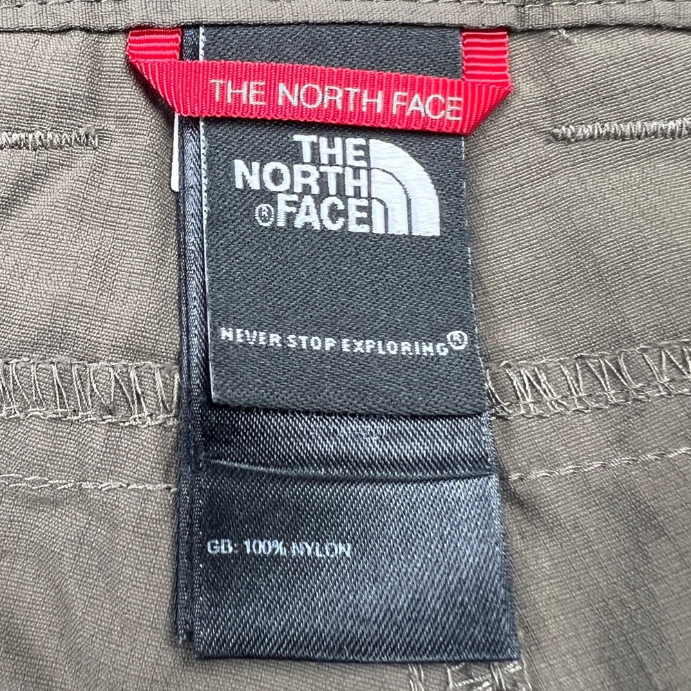 The North Face Shorts Women’s Size 6 Bermuda Nylon Brown Hiking Outdoor - Picture 8 of 14